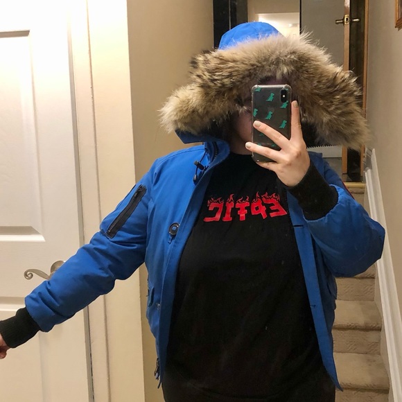 Royal blue canada goose jacket - Picture 8 of 8